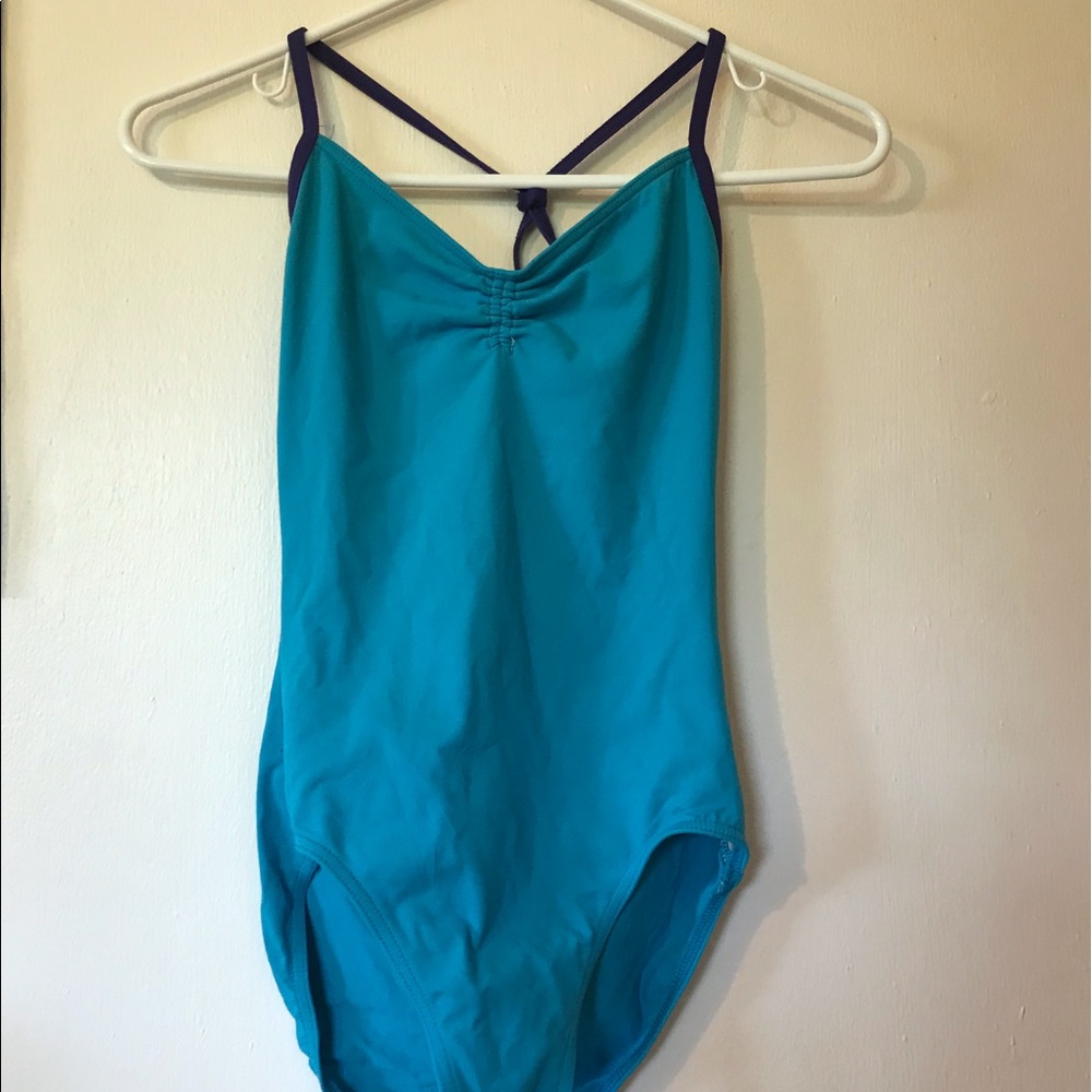 CAPEZIO strappy camisole leotard 💙💜